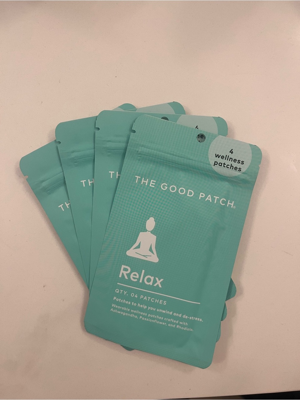 The Good Patch Relax Wellness Patches - 4 pack of 4 ct
